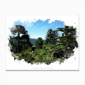 Parque Nacional Villarrica, Sur Chico, Chile Canvas Print