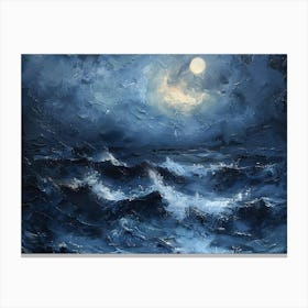 Wild Ocean 4 Canvas Print