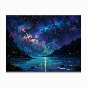 Night Sky 21 Canvas Print