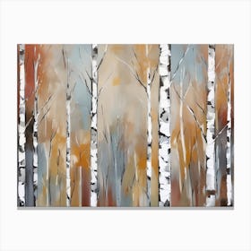 Birch Trees Canvas Print