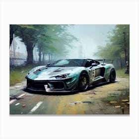 Lamborghini 212 Canvas Print