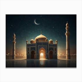 Islamic Mosque Canvas Print