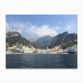 Amalfi Coast Canvas Print