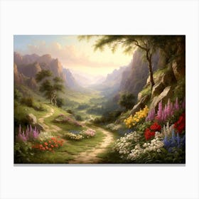 Path To Paradise Canvas Print