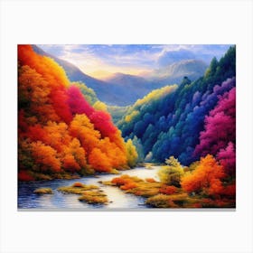 Turning Of The Seasons 1 Canvas Print