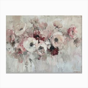 Pink Anemones Canvas Print