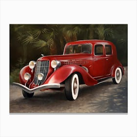 Auburn 258 �l Auf Leinwand Canvas Print