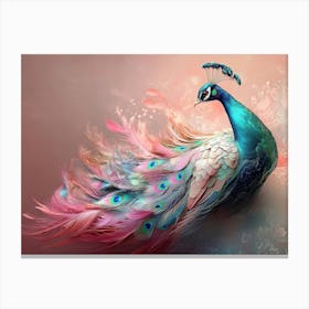 Peacock 56 Canvas Print