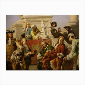 Renaissance Painting House Of Habsburg People Art Vintage Canvas Print