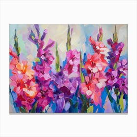 Gladiolus Canvas Print