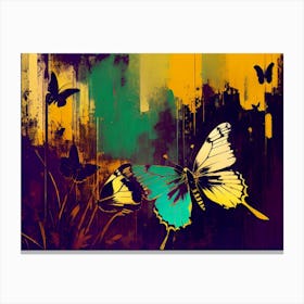 Butterfly Painting 211 Canvas Print