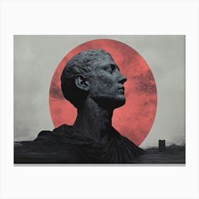 Portrait Of A Roman Emperor Canvas Print