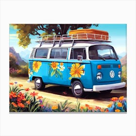 Vw Bus Canvas Print