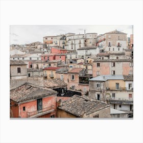 Ancient City In Calabria In Italy 1 Canvas Print