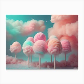 Cotton Candy Canvas Print