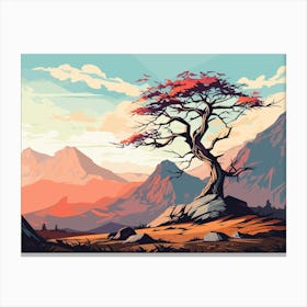 Landscape Painting 3 Canvas Print