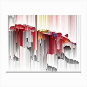 1000003497 Glitch2 Canvas Print