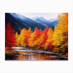 Autumn Vistas 4 Canvas Print