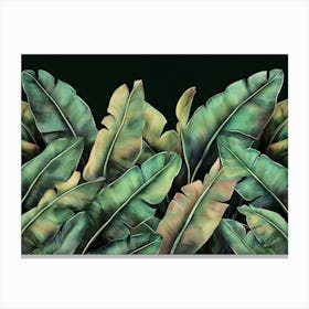 Banana Leaves 1 Canvas Print