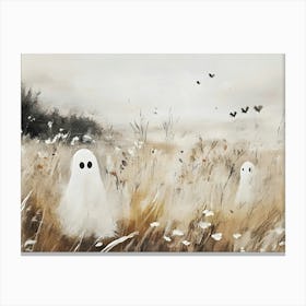 Ghosts In The Grass Canvas Print