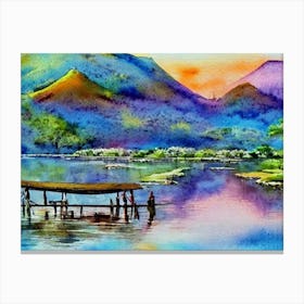 Mystic Mountain Escape Canvas Print