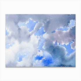 Cloudy Skies Canvas Print