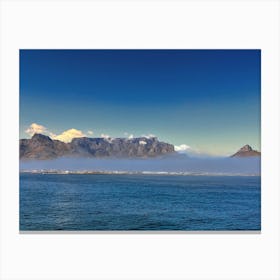 Table Mountain (Africa Series) 2 Canvas Print