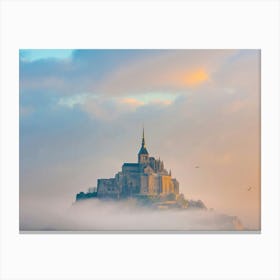 Mont Saint Michel, France Canvas Print