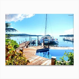 Leaving this Port Canvas Print