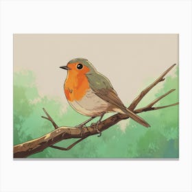 Robin 26 Canvas Print