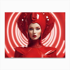 Red Dress Canvas Print