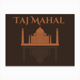 Taj Mahal Canvas Print