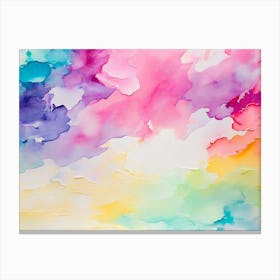 Watercolor Painting 1 Canvas Print