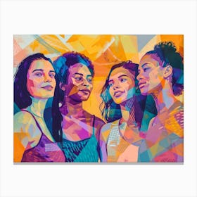 Four Women 3 Canvas Print