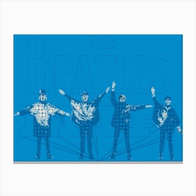 Help The Beatles Canvas Print