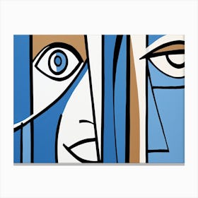 'Blue Eyes' 2 Canvas Print