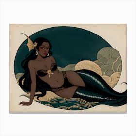 Mermaid Canvas Print