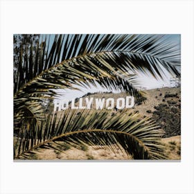 Hollywood California Sign Canvas Print