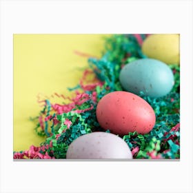 Colorful Easter Eggs 6 Canvas Print