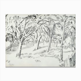 The Orchard (1922), Paul Nash Canvas Print
