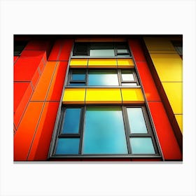 Brightly Colored Building Canvas Print