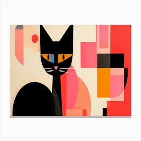 Black Cat 1 Canvas Print