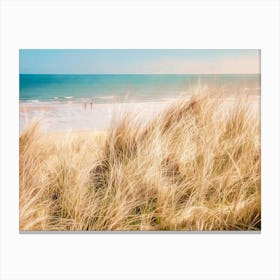 The Quite Beach Canvas Print