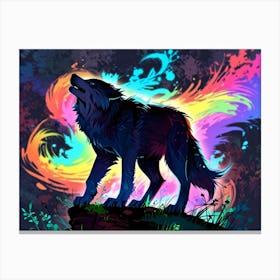 Howling Wolf 2 Canvas Print