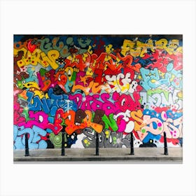 Passion Graffiti Canvas Print