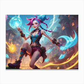 League Of Legends Canvas Print