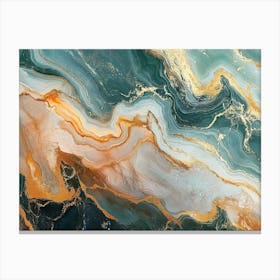 Abstract marble Canvas Print