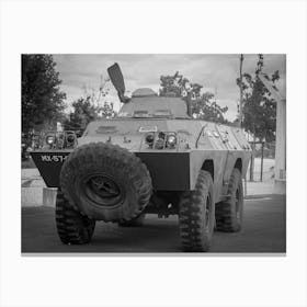 Military Vehicle Canvas Print