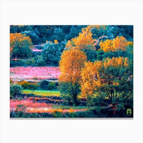 Autumn In The Countryside 20230815193928pub Canvas Print