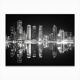 Dubai Skyline 1 Canvas Print